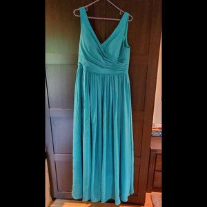 Azazie Nala Jade Bridesmaid Floor-Length Dress 14